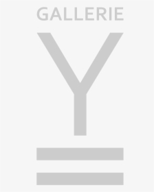Gallerie Y Vertical Logo Grey , Png Download - Monochrome, Transparent Png, Free Download
