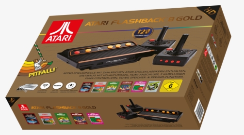 Atari Flashback 8 Gold Hd Verpackung - Atgames Atari Flashback 8 Gold Hd, HD Png Download, Free Download