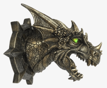 Dragon Head Wall Mount, HD Png Download, Free Download