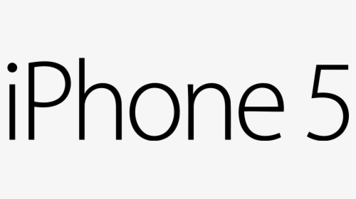 Iphone 5c Logosvg Wikimedia Commons - Iphone 5 Logo Png, Transparent Png, Free Download