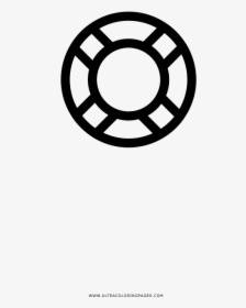 Life Buoy Coloring Page - Logo De Iron Man, HD Png Download, Free Download
