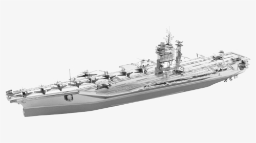 Metal Earth Iconx Uss Theodore Roosevelt Cvn-71 - Metal Earth Theodore Roosevelt, HD Png Download, Free Download