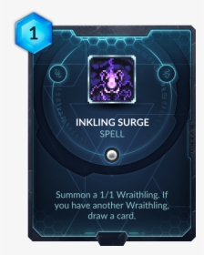 Inkling Surge - Aphotic Drain Duelyst, HD Png Download, Free Download