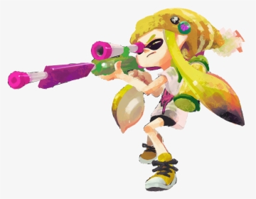 Splatoon Charger Poses, HD Png Download, Free Download