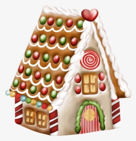 Transparent Gingerbread House Png Clipart - Gingerbread House Clipart Png, Png Download, Free Download