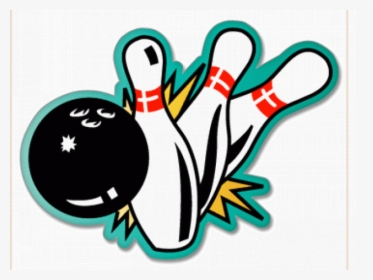 Bowling Clipart Fire - Bowling Pins Clipart, HD Png Download, Free Download