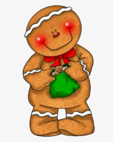 Gingerbread Man Cute Clipart, HD Png Download, Free Download