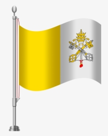 Vatican City Flag Png Clip Art - Vatican City Flag Gif, Transparent Png, Free Download