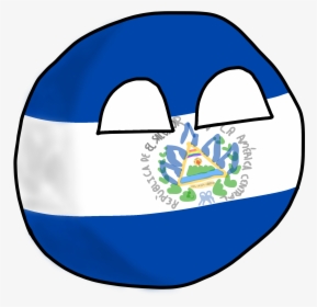 Polandball Wiki - El Salvador Countryball, HD Png Download, Free Download
