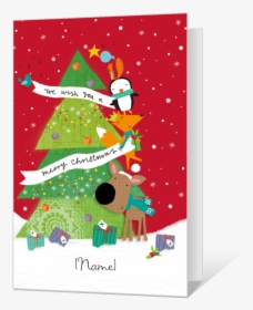 We Wish You A Merry Christmas - Merry Christmas Printable Card, HD Png Download, Free Download