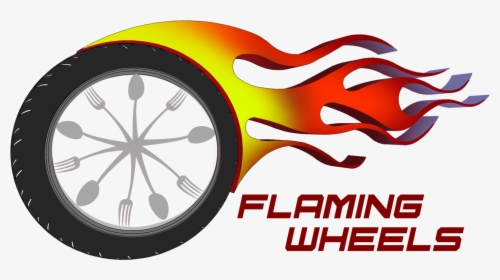 Flaming Wheels First Food - Truck, HD Png Download, Free Download
