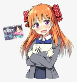 Cute Anime Girl Png Images Free Transparent Cute Anime Girl Download Kindpng - kawaii light brown hair anime girl roblox