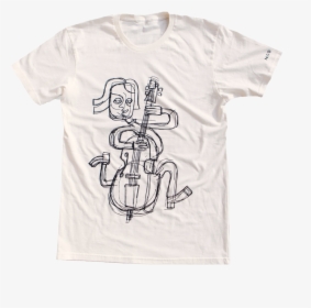 White Violinist Front - Active Shirt, HD Png Download, Free Download
