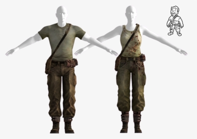 Apocalypse Costume, Post Apocalypse, Fallout Wiki, - Wastelander Outfit, HD Png Download, Free Download