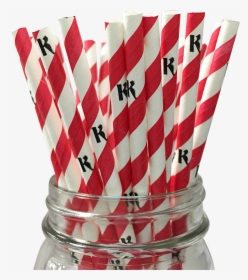 Red Stripe K 25pc Paper Straws - Flag, HD Png Download, Free Download
