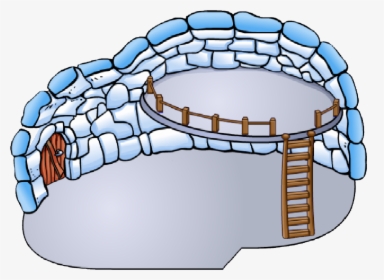 2 Level Igloo - Club Penguin Deluxe Igloo, HD Png Download, Free Download