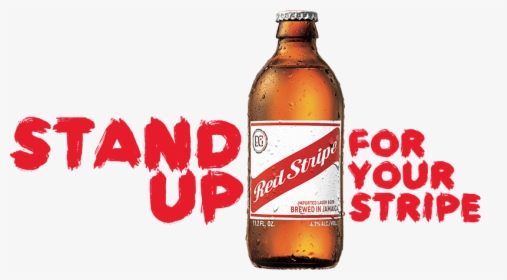 Red Stripe Stand Up, HD Png Download, Free Download