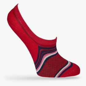 Deadsoxy Red Stripe Women"s No Show Socks Made From - Sock, HD Png Download, Free Download