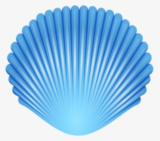 Blue Seashell Transparent Png Clip Art Image - Clipart Transparent Background Seashell, Png Download, Free Download