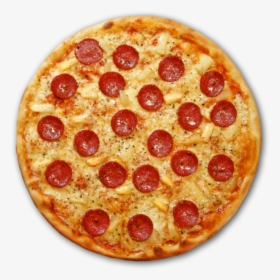 Pizza Sushi Gouda Cheese Bacon Pepperoni - Paragraph On My Favourite Food Pizza, HD Png Download, Free Download