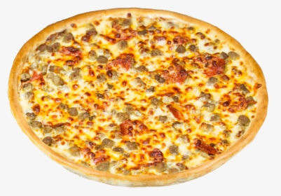 Meaty Alfredo - Casey's Taco Pizza, HD Png Download, Free Download