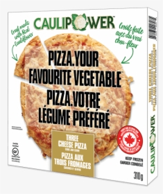 Three Cheese Caulipower Pizza Packaging - Pizza De Coliflor Walmart, HD Png Download, Free Download