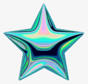 Holographic, Png, And Stars Image - Transparent Vaporwave Png, Png Download, Free Download