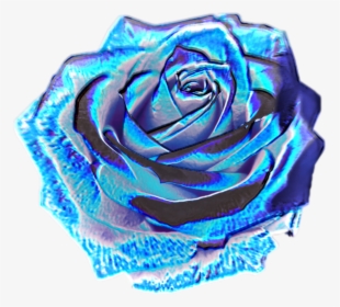 Rose Holo Holographic Holo Holographic Vaporwave Aesthe - Aesthetic Vaporwave Rose Png, Transparent Png, Free Download