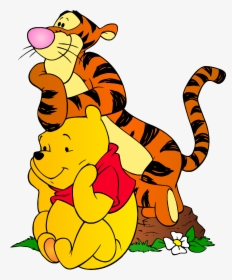 Winnie The Pooh And Tigger Png Clip Art Transparent, Png Download, Free Download