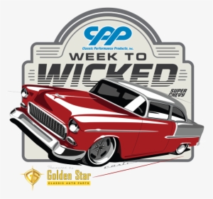Week To Wicked 55 Chevy, HD Png Download, Free Download