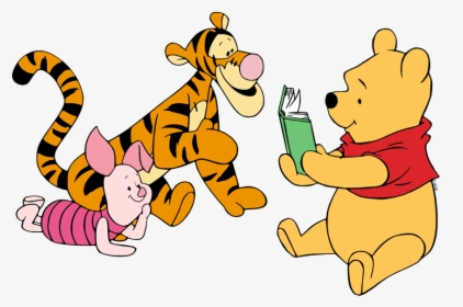 Winnie The Pooh Reading, HD Png Download, Free Download