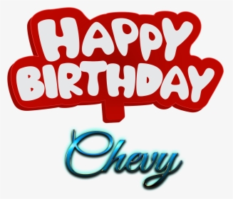 Chevy Happy Birthday Name Logo - Logo Happy Birthday Pooja, HD Png Download, Free Download
