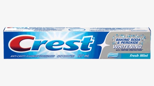 Crest Baking Soda & Peroxide Whitening Toothpaste - Crest Toothpaste With Baking Soda And Peroxide, HD Png Download, Free Download