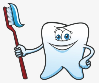 Tooth Clipart Toothpaste - Toothbrush And Toothpaste Clipart Png, Transparent Png, Free Download