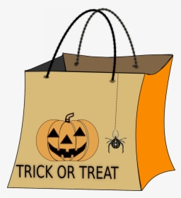 Trick Or Treat Bag Clipart, HD Png Download, Free Download