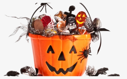 Trunk Or Treat Png , Png Download - Halloween Trick Or Treat Basket, Transparent Png, Free Download