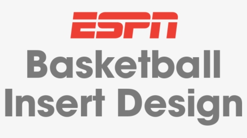 Espn Basketball Insert Design - Espn, HD Png Download, Free Download