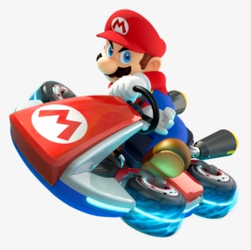 Mario Driving Png Image - Mario De Mario Kart 8, Transparent Png, Free Download