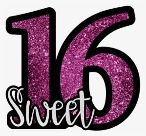 Sweet 16 Transparent, HD Png Download, Free Download