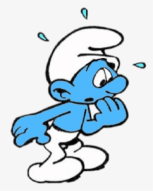 Smurf Scared, HD Png Download, Free Download