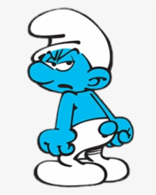 Smurf Angry, HD Png Download, Free Download