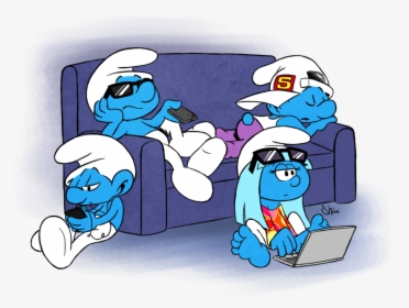 Smurfs By Shini Smurf, HD Png Download, Free Download