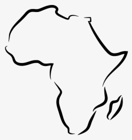 Africa Png Image Svg Free - Africa Sketch Map Png, Transparent Png, Free Download