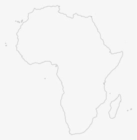 Afrika-outline - Map, HD Png Download, Free Download