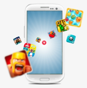 Clipart Library Library Android Transparent Game - Android Phone Game Png, Png Download, Free Download