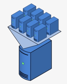 Vm Server Visio Icon Clipart , Png Download - Virtual Servers Png, Transparent Png, Free Download