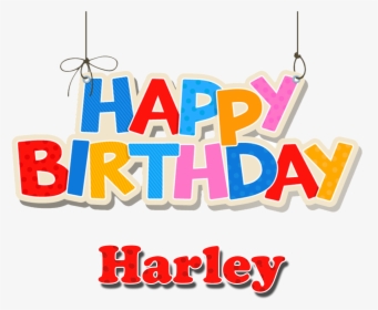 Harley Happy Birthday Name Png - Happy Birthday Dylan Png, Transparent Png, Free Download