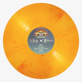 Solar Flare Vinyl & Any T-shirt - Transparent Orange Vinyl Record, HD Png Download, Free Download