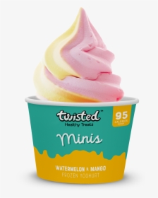 Twisted Frozen Yoghurt Mango Watermelon, HD Png Download, Free Download