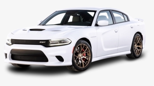 White Dodge Charger Car Png Image - Dodge Charger Hellcat Top Speed, Transparent Png, Free Download